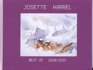 Livre aquarelle de Josette Marrel